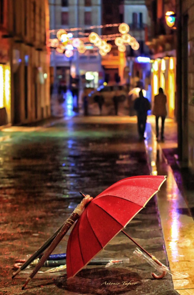 l'ombrello rosso