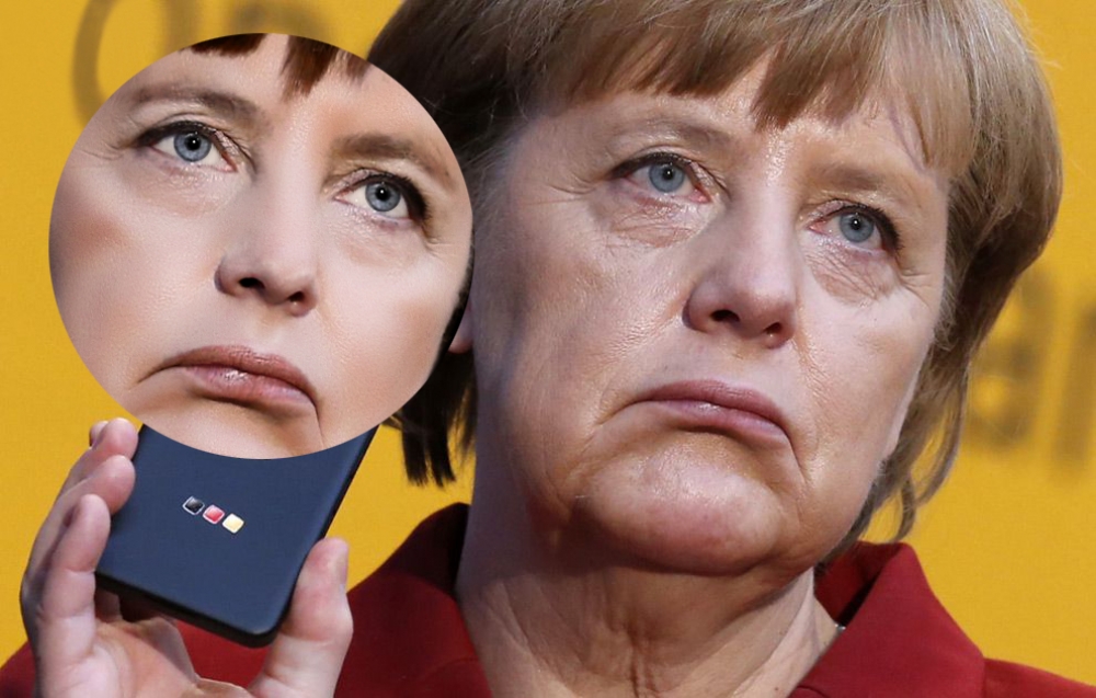 Merkel make up