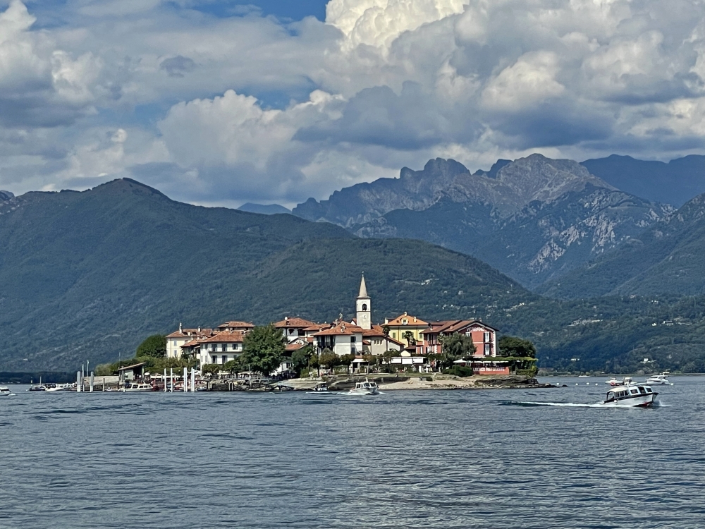 Lago Maggiore . Isola del Pescatori