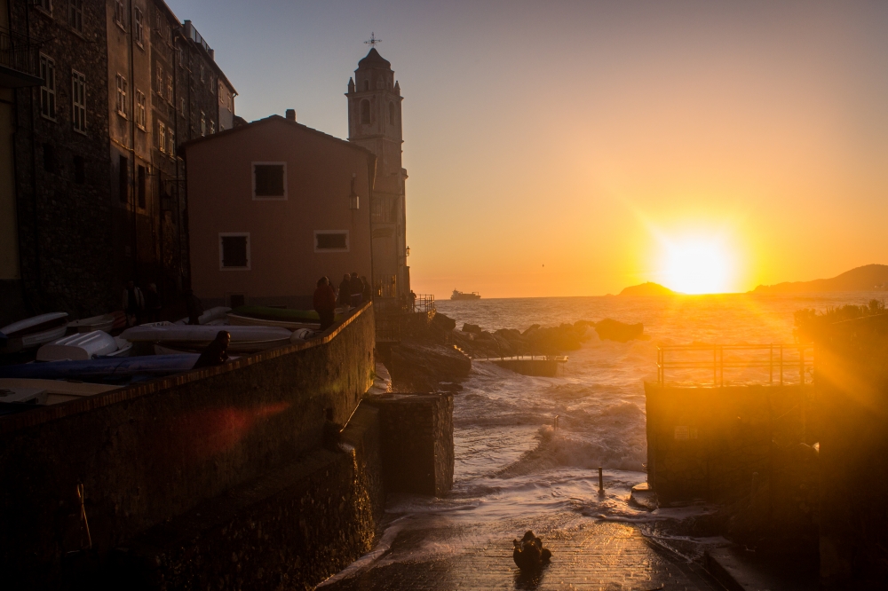 Tellaro, controluce Tellaro, controluce