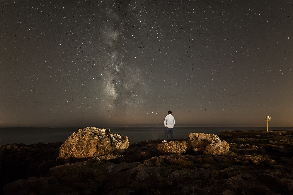 Looking at the Milky Way (self)