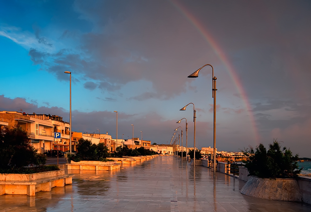 Arcobaleno a S. Foca Arcobaleno a S. Foca