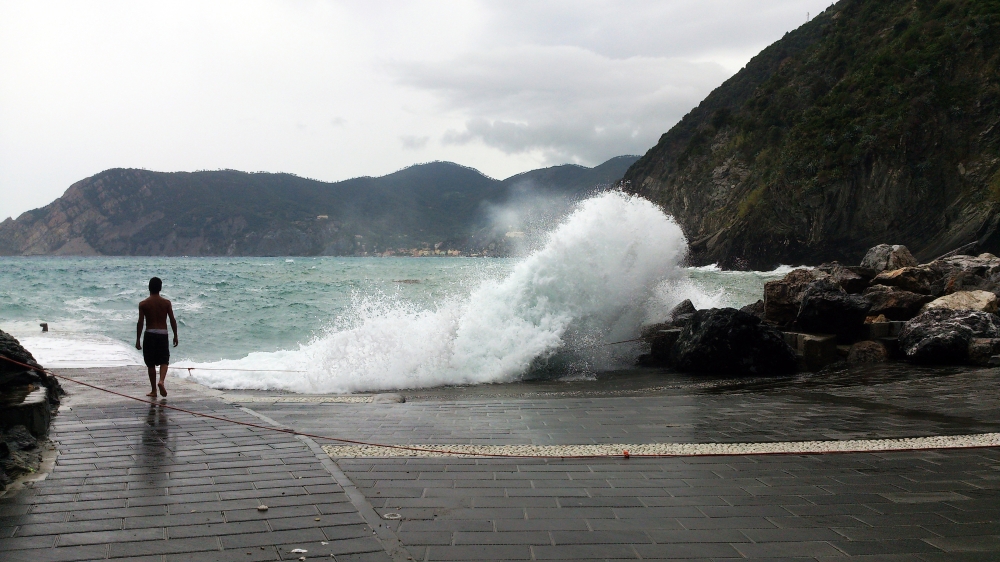 Spruzzi a Vernazza