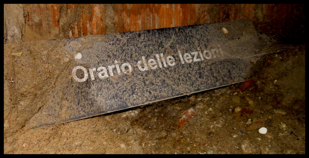 ...lezioni? ...lezioni?
