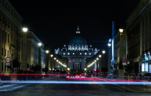 Vatican night