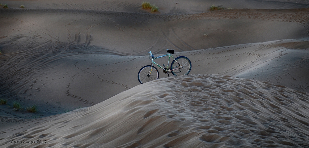 MAROCCO - BICICLETTA SULLE DUNE