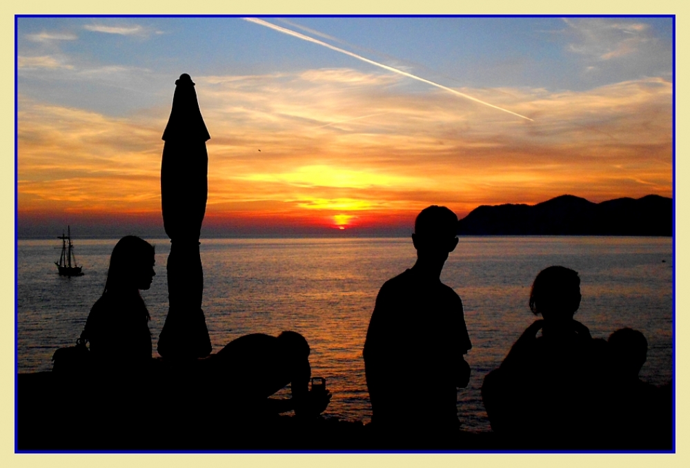 tramonto a riomaggiore.1 tramonto a riomaggiore.1