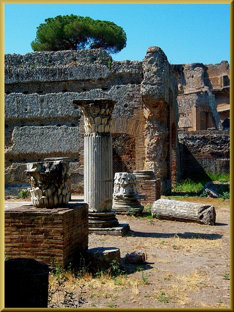 cocci e scorci di storia a villa adriana.2