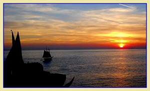 tramonto a riomaggiore.2