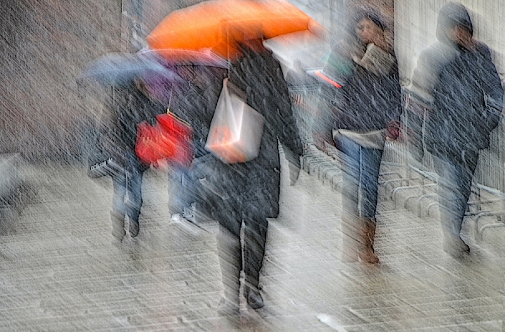 un po di neve anche a Milano