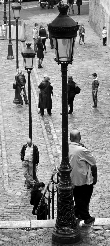 Lampioni a Montmartre