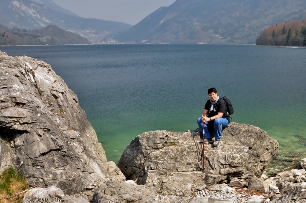 Un saluto dal lago di Molveno