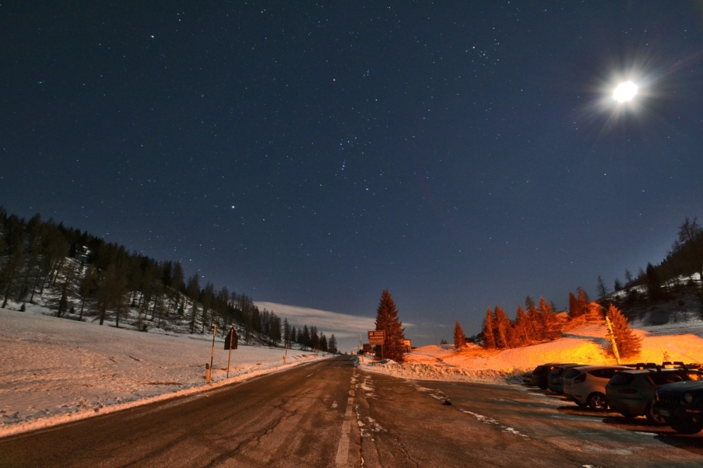 Prime ore del 2015 al chiaro di Luna ...