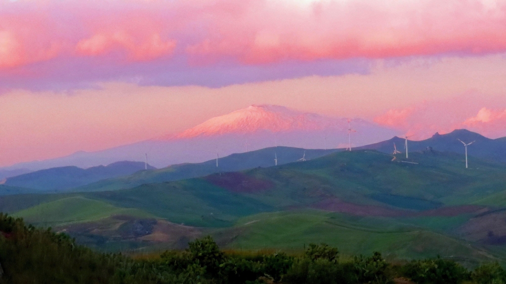 Vista sull'Etna