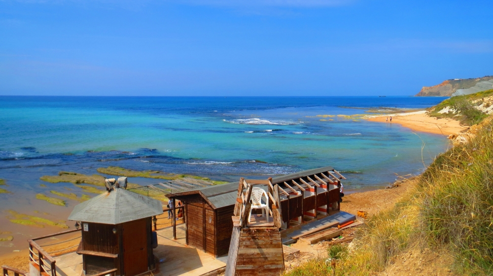 Il mare di Porto Empedocle Il mare di Porto Empedocle