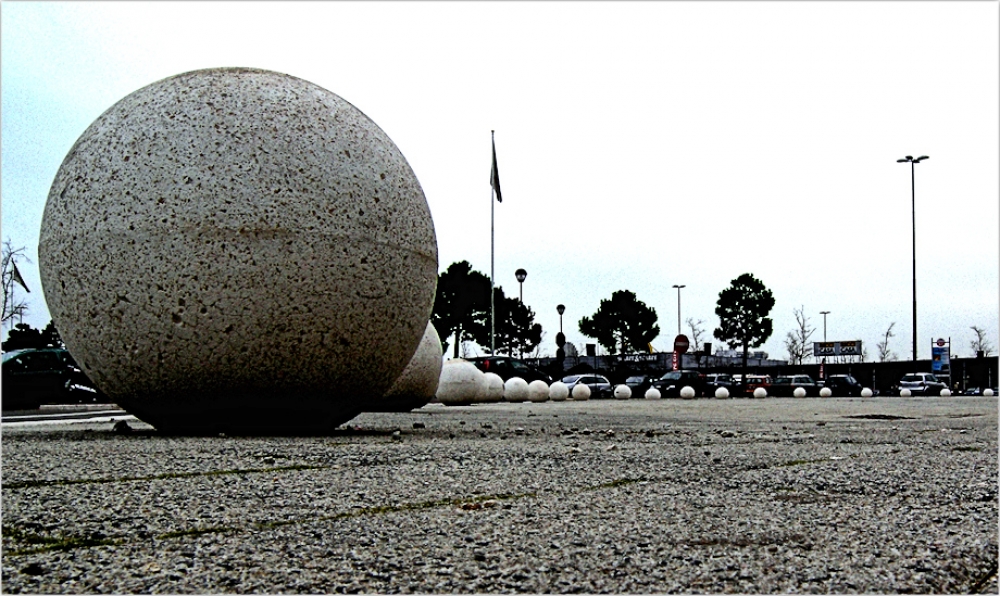 Allineamento di palle Allineamento di palle