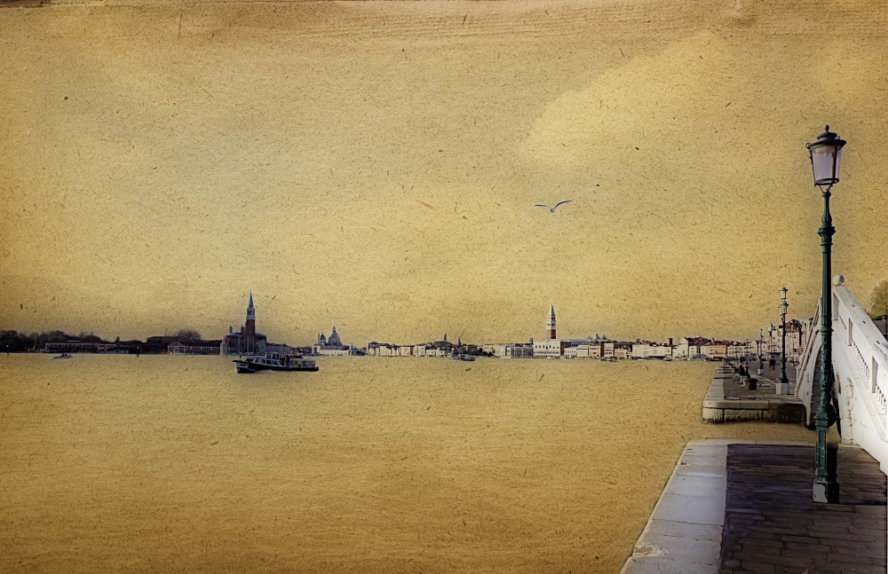 La vista dalla Riva a Castello La vista dalla Riva a Castello