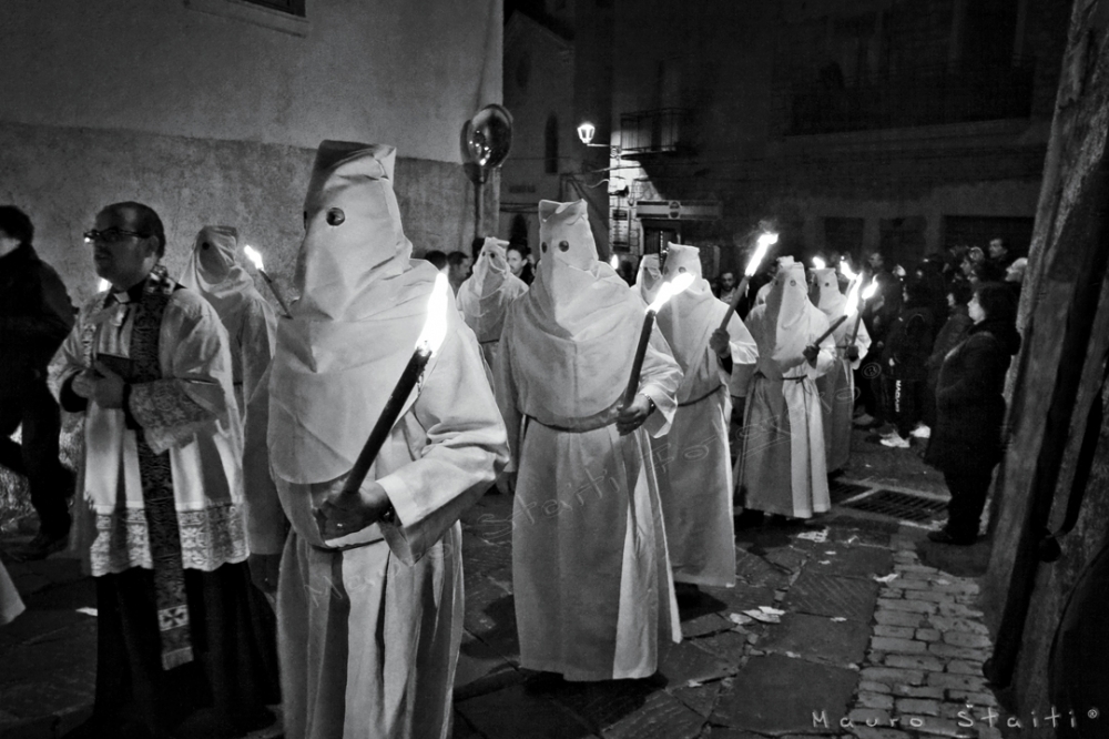 Orsara di Puglia, Processione della Confraternita delle Anime del Purgatorio