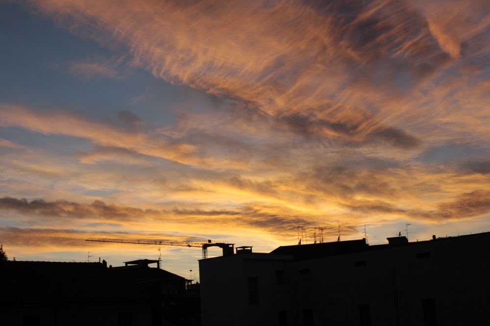 Tramonto a Milano Tramonto a Milano