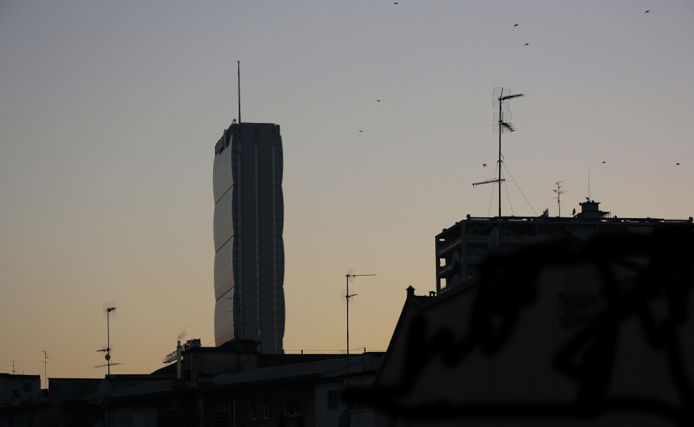 Sagome al tramonto Sagome al tramonto