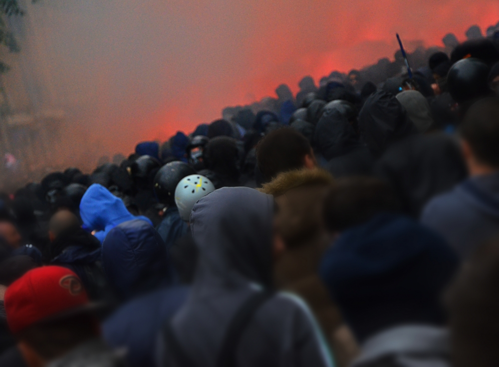 Corteo  NO EXPO Milano. Prima del CAOS