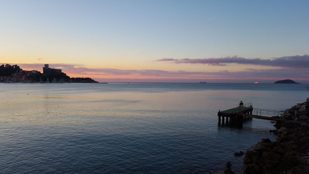 Lerici, mare d'inverno