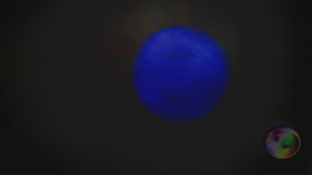 La terra e la luna La terra e la luna