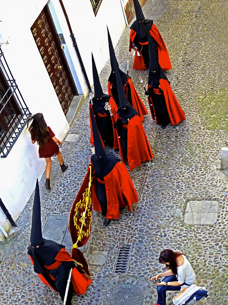 Prima della processione(Settimana Santa,Granada) Prima della processione(Settimana Santa,Granada)