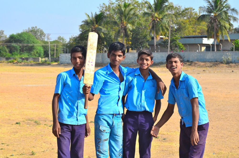 Il migliore giocatore di cricket della scuola.