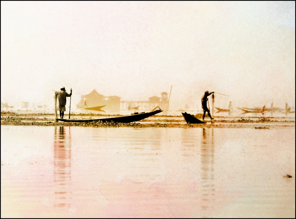 Burma lake. Burma lake.