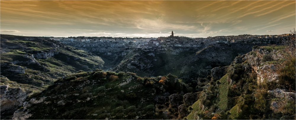 Panoramica matera Panoramica matera