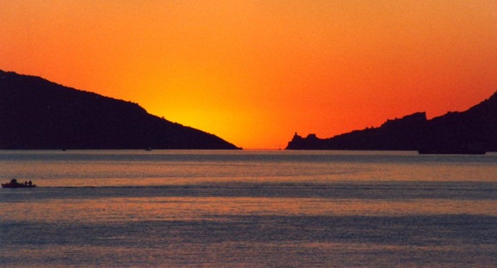 Tramonto, golfo dei poeti Tramonto, golfo dei poeti