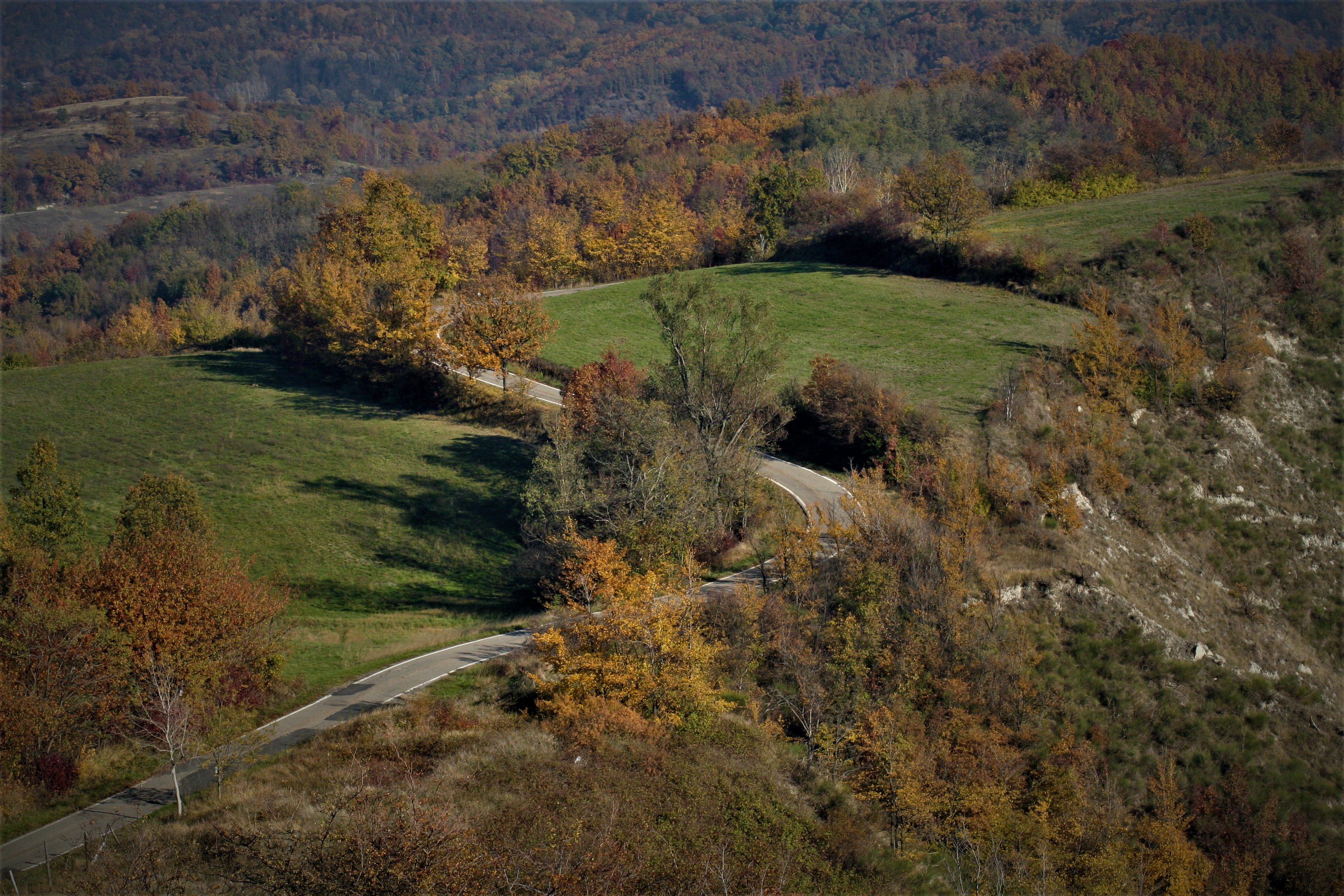 strada tortuosa