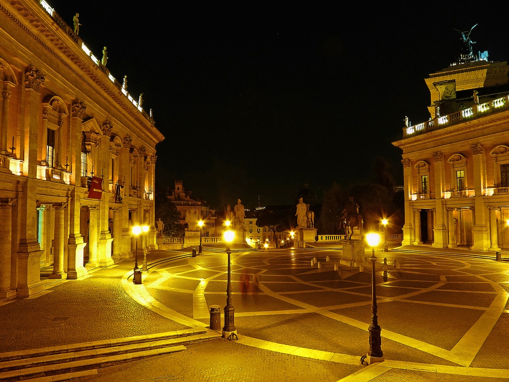 Notturni:Piazza del Campidoglio Notturni:Piazza del Campidoglio