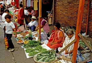 Mercato all'aperto