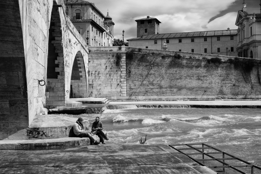 Le rapide del Tevere. Le rapide del Tevere.