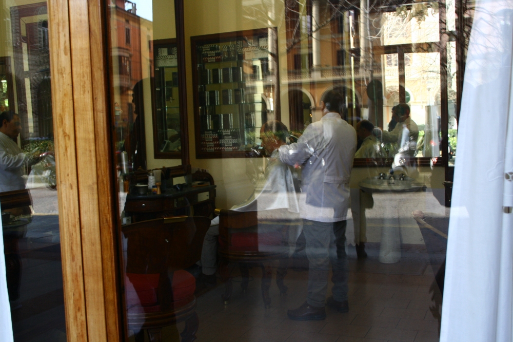 riflessi di una barberia riflessi di una barberia