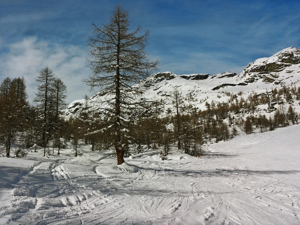 un po' di neve un po' di neve