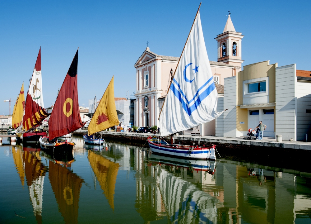 Cesenatico porto canale. Cesenatico porto canale.