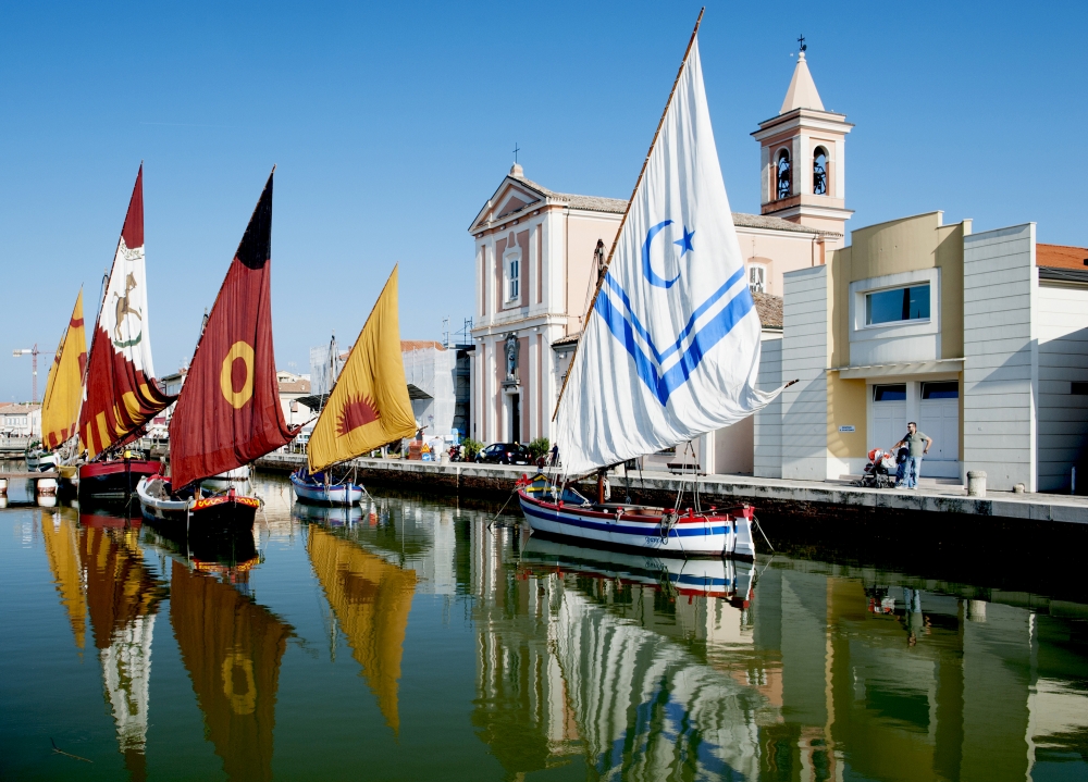 Cesenatico  porto canale.