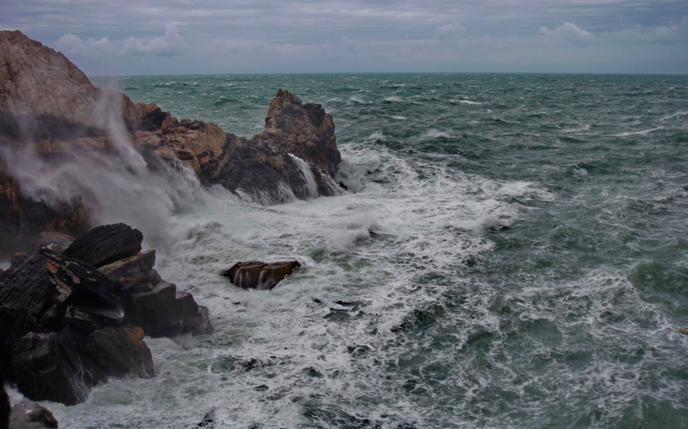 Mare in burrasca, Portovenere Mare in burrasca, Portovenere