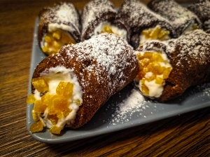 Cannoli siciliani fatti in casa, primo tentativo 