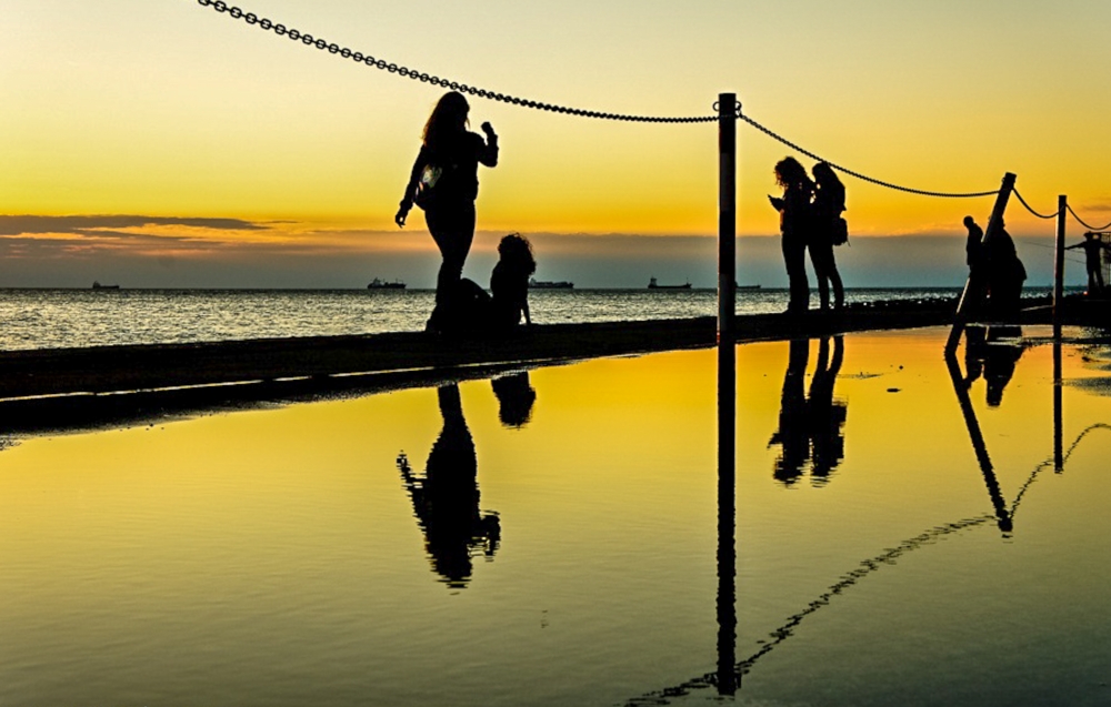 Riflesso al tramonto Riflesso al tramonto