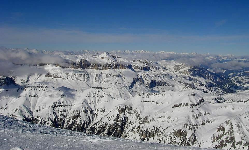 Vista sulla Marmolada