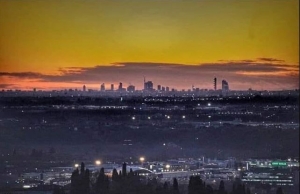 Notturno su Bergamo