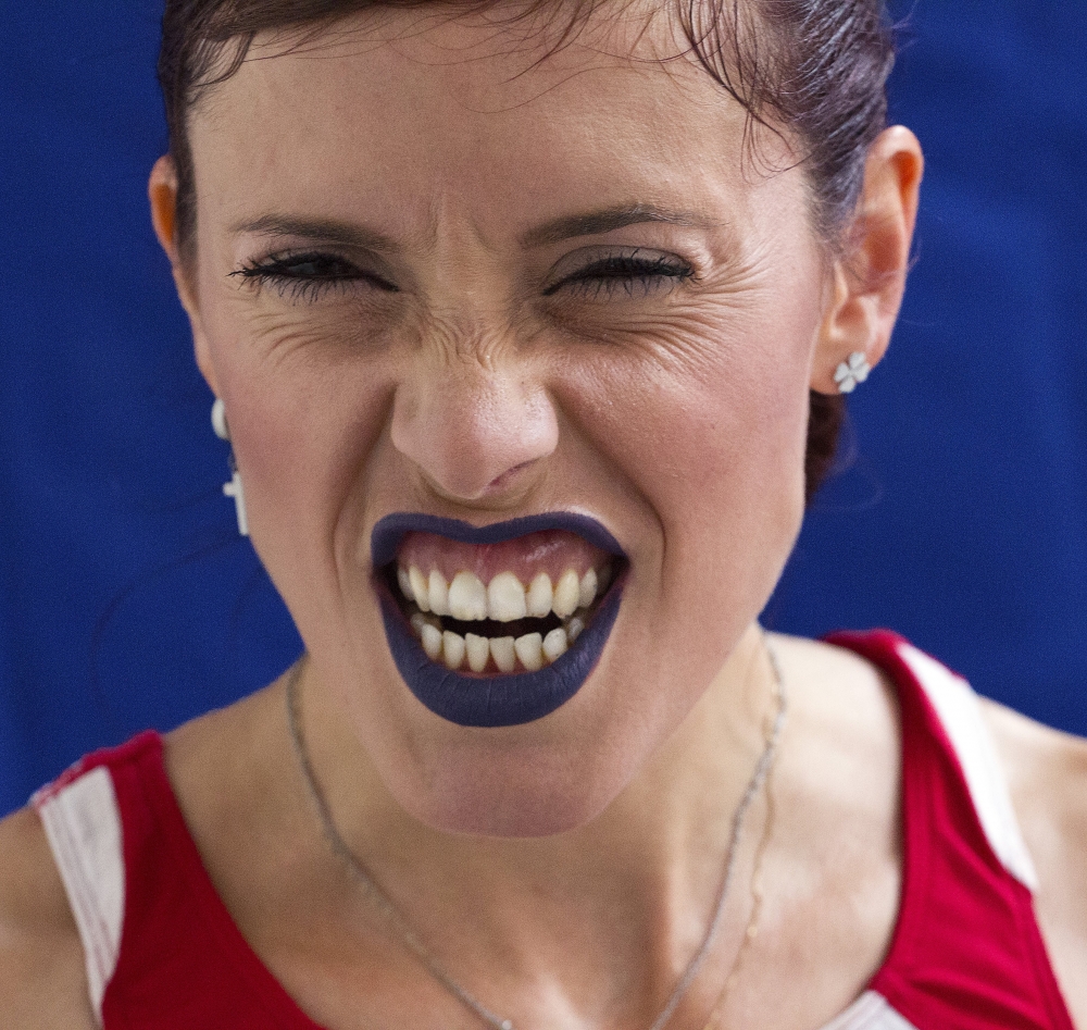La grinta prima della maratona La grinta prima della maratona