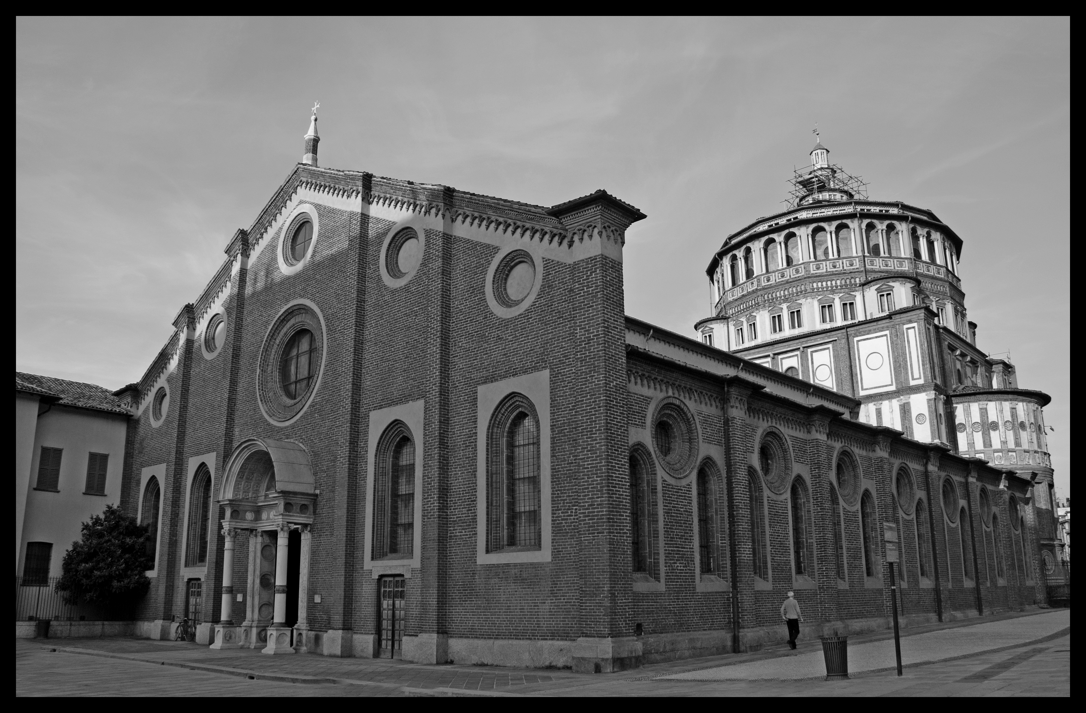 Santa Maria delle Grazie (Milano) - b/n Santa Maria delle Grazie (Milano) - b/n