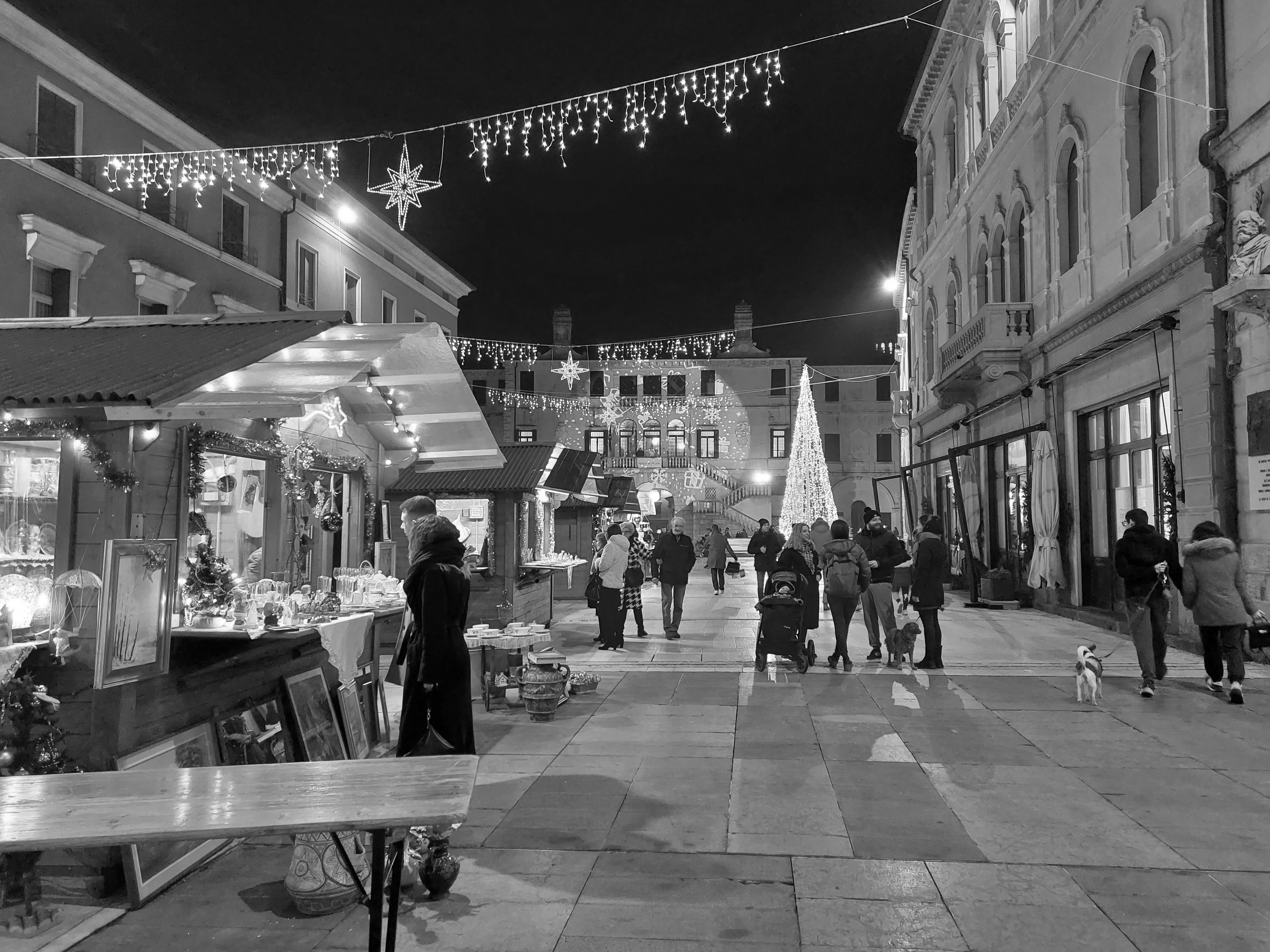 Mercatini... in b/n Mercatini... in b/n