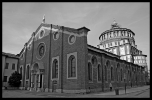 Santa Maria delle Grazie  (Milano) - b/n